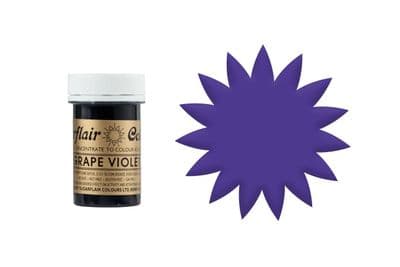 Sugarflair Gel Food Colouring Paste 25g - Grape Violet Purple