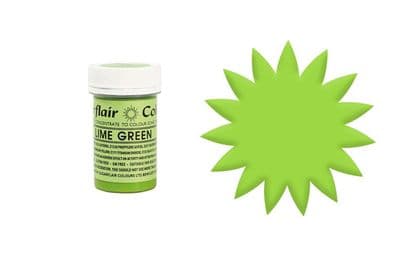 Sugarflair Gel Food Colouring Paste 25g - Lime Green