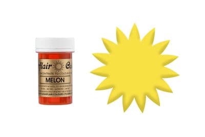Sugarflair Gel Food Colouring Paste 25g - Melon Yellow