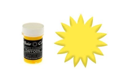 Sugarflair Gel Food Colouring Paste 25g - Pastel Daffodil Yellow