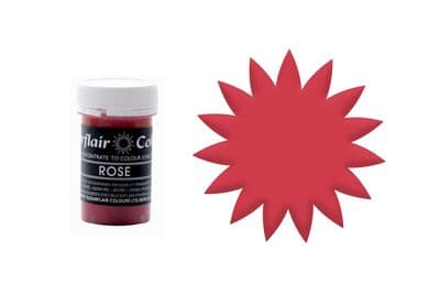Sugarflair Gel Food Colouring Paste 25g - Pastel Rose