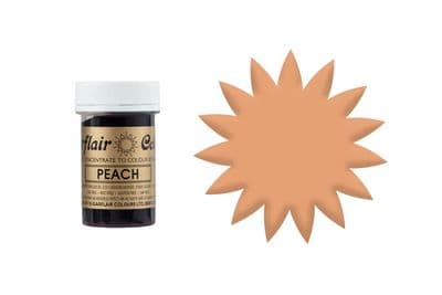Sugarflair Gel Food Colouring Paste 25g - Peach