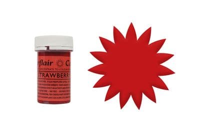 Sugarflair Gel Food Colouring Paste 25g - Strawberry Red