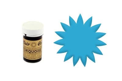 Sugarflair Gel Food Colouring Paste 25g - Turquoise