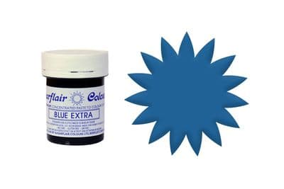 Sugarflair Gel Food Colouring Paste 42g Pot - Blue Extra