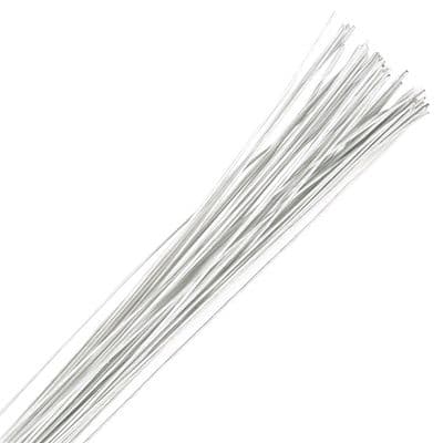 White Florist / Flower Wire - 22g