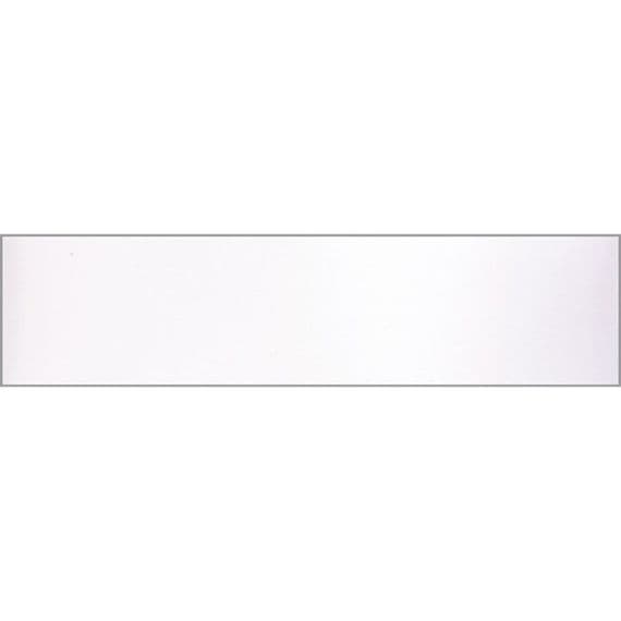 White Plain Double Faced Ribbon 12mm Reel (20m reel)