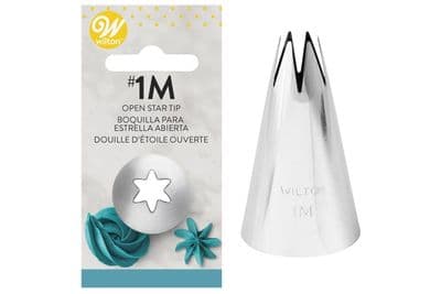 Wilton Icing / Piping Nozzle 1m Open Star