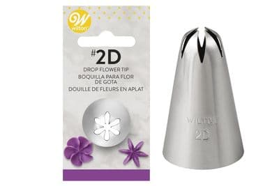 Wilton Icing / Piping Nozzle 2D Large Drop Flower