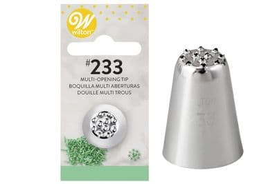 Wilton Icing / Piping Nozzle Small Hair / Grass Multi-opening Nozzle 233