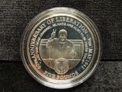 Alderney, Silver (.925), 28.28g 2005 £5 (Liberation), No COA, OS1666