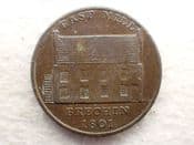 Angusshire, Brechin, 1801 Smith & Wilson's Halfpenny Token, VF, CS12791