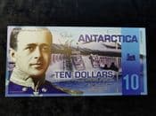 Antarctica, Fantasy 10 Dollars 2009 (Scott's Hut), UNC, BKN1426