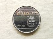 Aruba, 10 Cents 2001, VF, CS10509