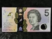 Australia, 5 Dollars 2016, UNC, BKN1459