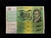 Australia, Two Dollars (1985), Consecutive Trio, AUNC, BKN1528