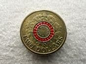 Australia, Two Dollars 2015 (Remembrance), VF, CS11274