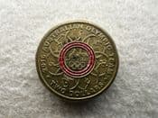 Australia, Two Dollars 2016 (Olympic Team, Red), VF, CS11273