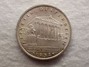 Austria, Silver (.640), One Schilling 1932 (Scarce Year), EF, CS12396