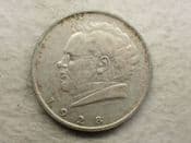 Austria, Silver (.640), Two Schilling 1928 (Franz Schubert), VF, CS13864