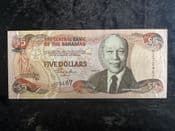 Bahamas, 5 Dollars 1997, GVF, BKN1972
