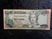 Bahamas, 50 Cents 2001, AUNC, BKN1734