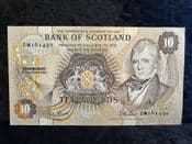 Bank of Scotland, £10, 1990, VF, BKN2614