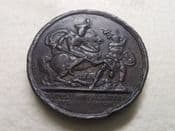 Battle of Albuera, 1811 Historical Medal, Bronze, By Webb & Brenet, AF Edge Knocks, CS9912