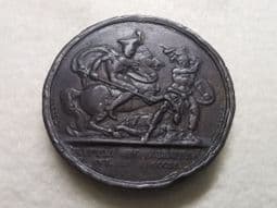 Battle of Albuera, 1811 Historical Medal, Bronze, By Webb & Brenet, AF Edge Knocks, CS9912