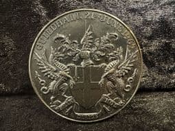 Battle of Waterloo, 150th Anniversary, Medal Struck for 1965 Guildhall Banquet, AEF, OS662