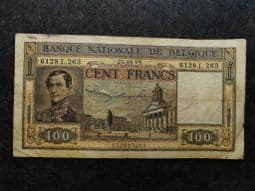 Belgium, 100 Francs 1948, VG, BKN1035