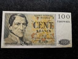 Belgium, 100 Francs 1956, VG, BKN1030