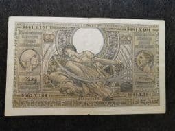 Belgium, 100 Francs/20 Belgas 1942 (Dutch), VG, BKN1053