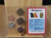 Belgium, 1990s Coin Type Set in Blister Pack, OS415