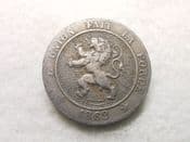 Belgium, 5 Centimes 1862, Fair, CS10162