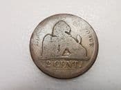 Belgium, Two Centimes 1833, Poor, CS3394