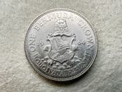 Bermuda, Silver (.500), Crown 1964, EF, CS11407