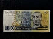 Brazil, 100 Cruzados (1987), UNC, BKN1262