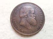 Brazil, 20 Reis 1869, F, CS10932