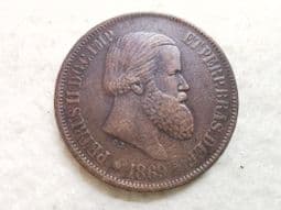 Brazil, 20 Reis 1869, F, CS10932