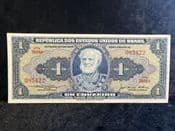 Brazil, One Cruzeiro (1956), EF, BKN2427