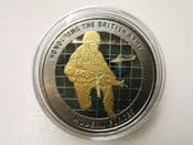 British Army, Modern Forces, Gold Plated Medal, No COA, OS088