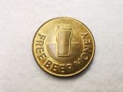 British, Pub Number 95, 1970s Free Beer Money Token, VF, CS4616