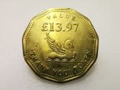 British, Reader's Digest, £13.97 Thank You Token, VF, CS5245