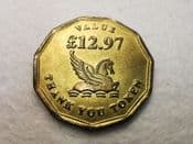 British, Readers Digest £12.97 Thank You Token, VF, CS4553