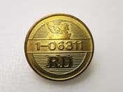 British, Readers Digest Prize Draw Token, VF, CS4976