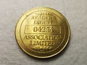 British, Readers Digest Prize Token, VF, CS4638