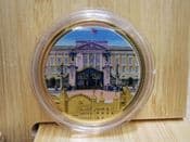 Buckingham Palace, Gold Plated Medal, No COA, OS599