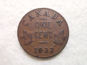 Canada, One Cent 1932, F, CS10817