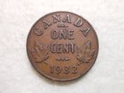 Canada, One Cent 1932, F, CS10839